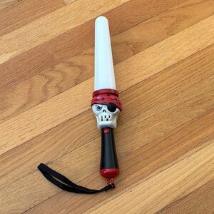 Pirate Skull Sword Toy - Black and Red